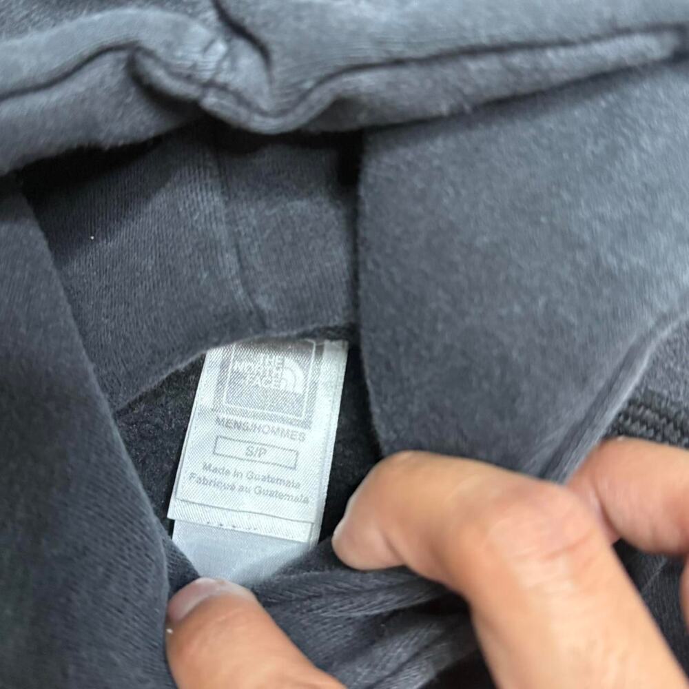 The North Face Hoodie Gray Pullover Sweatshirt Size Small - Picture 3 of 5